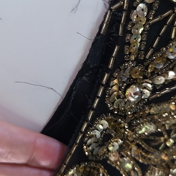 Vintage Gold Embellished Jacket - Picture 5 of 5